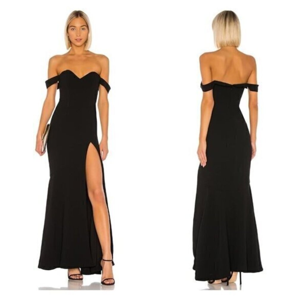 NBD Maracuya Gown - Black